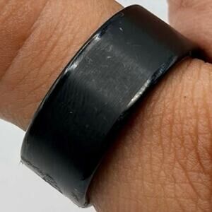 Black Tungsten Men’s Ring